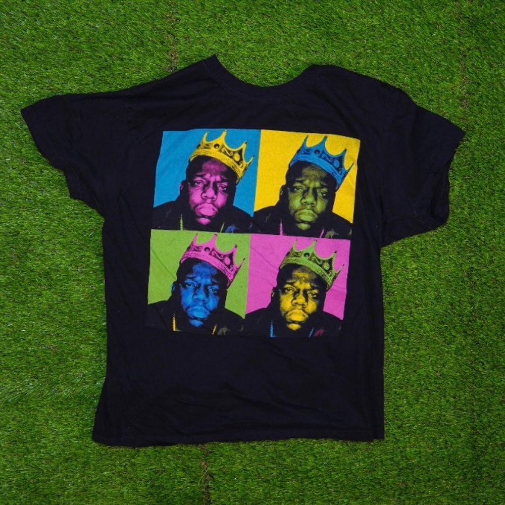 Biggie Rap Vintage T-Shirt “4 Face”
